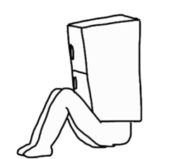 Freezer Man sticker #13481462