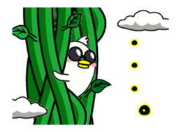 Go up! Mr Chicken moves sticker #13481486