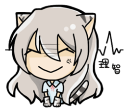 Wolf & Tiger 2 sticker #13481569