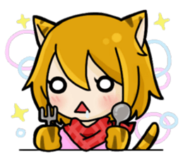 Wolf & Tiger 2 sticker #13481572