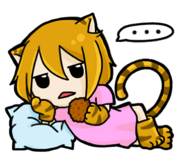 Wolf & Tiger 2 sticker #13481580