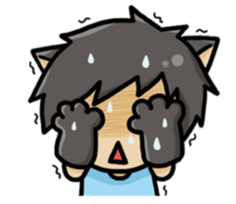 Wolf & Tiger 2 sticker #13481582