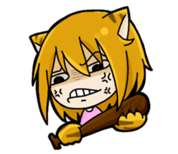 Wolf & Tiger 2 sticker #13481583