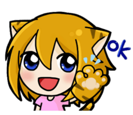 Wolf & Tiger 2 sticker #13481588