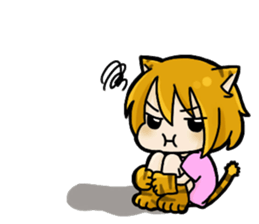 Wolf & Tiger 2 sticker #13481590