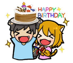 Wolf & Tiger 2 sticker #13481596