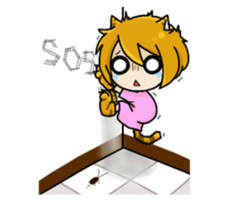 Wolf & Tiger 2 sticker #13481605