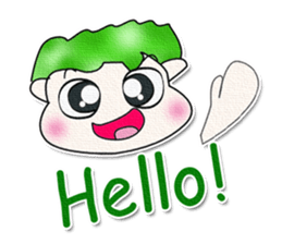 My name is Yamada. Hello! sticker #13481862