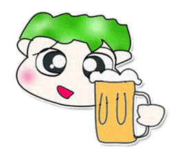 My name is Yamada. Hello! sticker #13481889