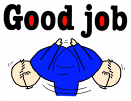 Japanese businessman.You can do it. sticker #13482508