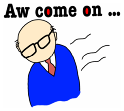 Japanese businessman.You can do it. sticker #13482509