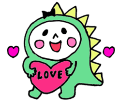 Monster Baby sticker #13482895