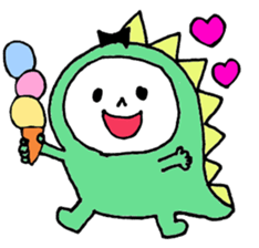 Monster Baby sticker #13482911