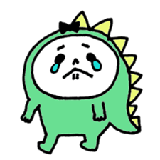 Monster Baby sticker #13482915