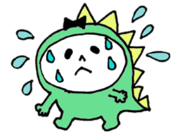 Monster Baby sticker #13482925