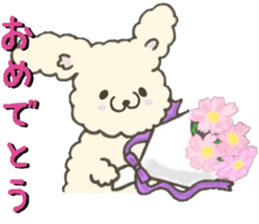 Rabbit sticker to be healed in the fall sticker #13483016