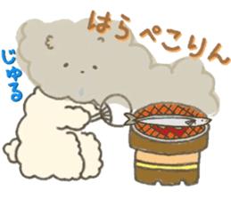 Rabbit sticker to be healed in the fall sticker #13483020