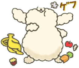 Rabbit sticker to be healed in the fall sticker #13483023