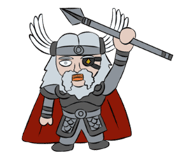 Ancient Norse Gods & Goddesses sticker #13483270