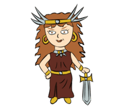 Ancient Norse Gods & Goddesses sticker #13483304