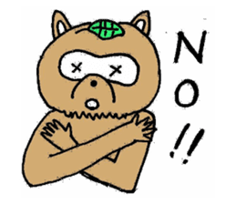 tanuki-oyaji sticker #13483437