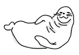 Love me Love my Seal sticker #13483694