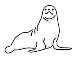 Love me Love my Seal sticker #13483698