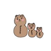 kawaii kumaton sticker #13483842