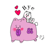 kawaii kumaton sticker #13483855