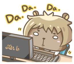 Mr. Teddy Bear sticker #13483985