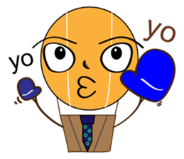 murmur of hot-air-balloon sticker #13485788