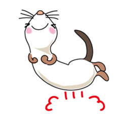 Cute ferret Sticker sticker #13485843