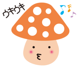 HAPPY MUSH sticker #13486426