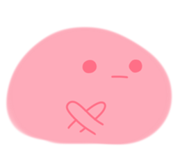 pink ball sticker #13486433