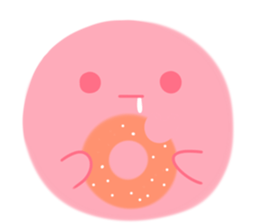 pink ball sticker #13486436