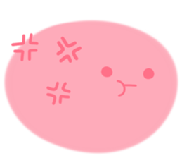 pink ball sticker #13486437