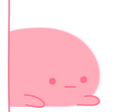 pink ball sticker #13486440