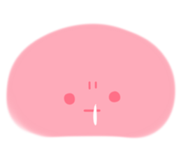 pink ball sticker #13486443