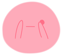 pink ball sticker #13486448