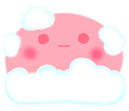 pink ball sticker #13486450