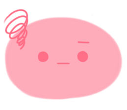 pink ball sticker #13486452