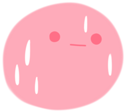 pink ball sticker #13486453