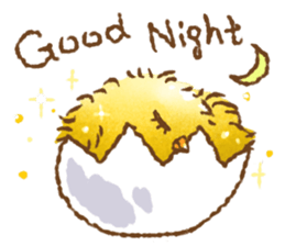 Golden chick(English ver.) sticker #13486665