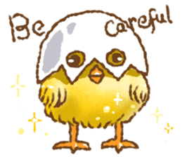 Golden chick(English ver.) sticker #13486672