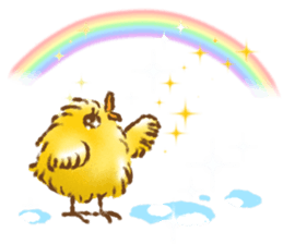 Golden chick(English ver.) sticker #13486674