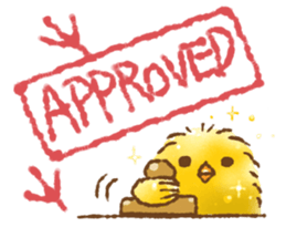 Golden chick(English ver.) sticker #13486681