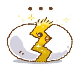Golden chick(English ver.) sticker #13486682
