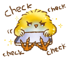 Golden chick(English ver.) sticker #13486683