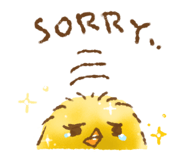 Golden chick(English ver.) sticker #13486684
