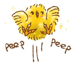 Golden chick(English ver.) sticker #13486685